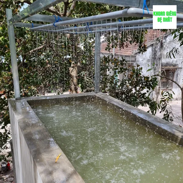 cách làm cho nước giếng trong