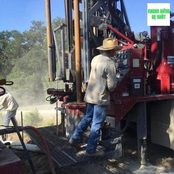 Quy trình khoan giếng công nghiệp đảm bảo các tiêu chuẩn pháp luật