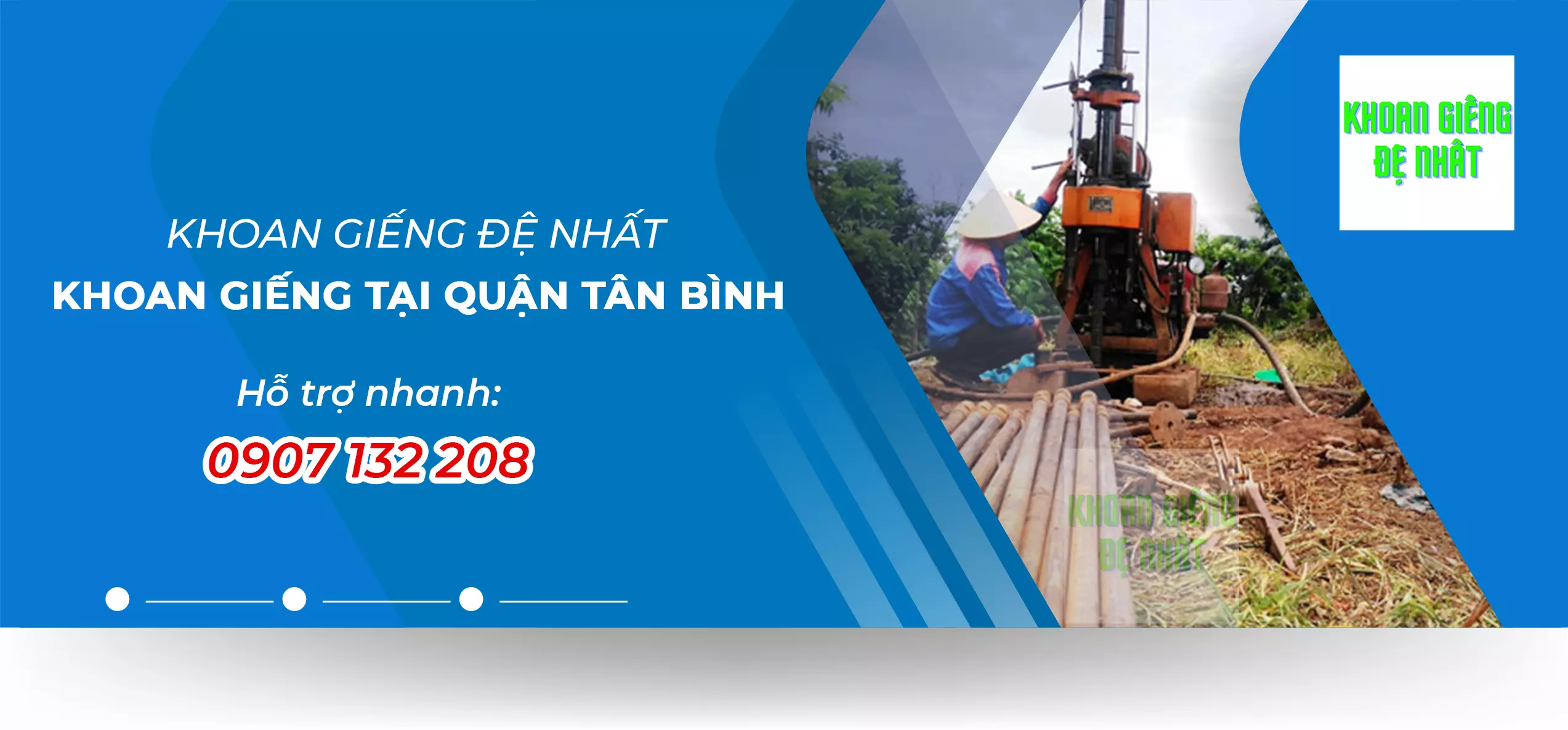 khoan giếng tại quận tân bình