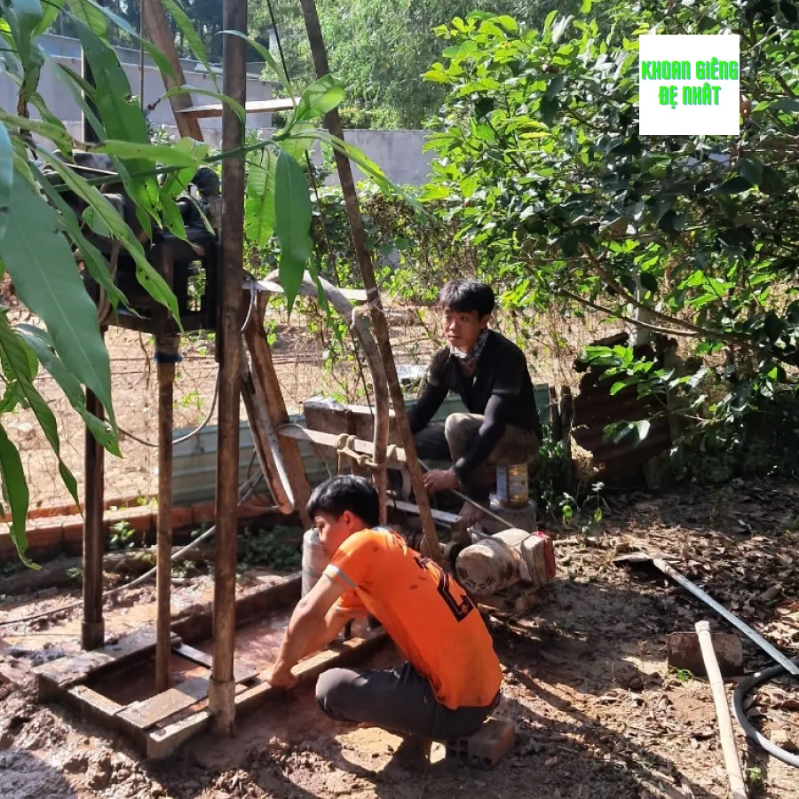Báo giá khoan giếng tại Bình Dương và một số dịch vụ đi kèm
