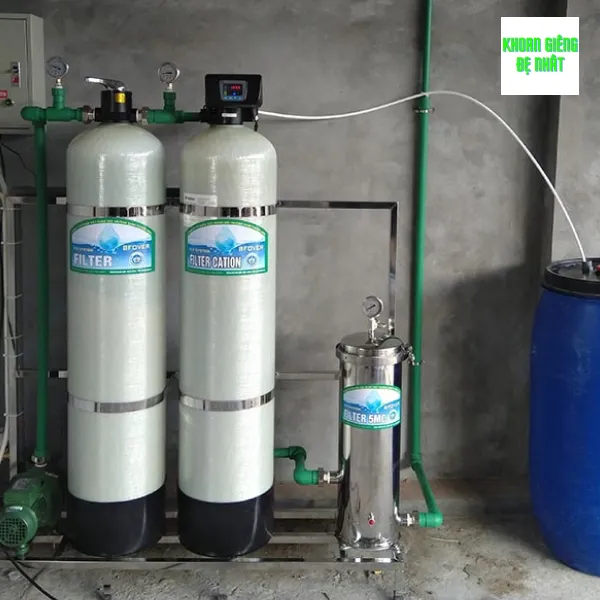 lọc nước giếng khoan