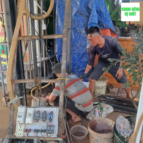 Lựa chọn đúng những thiết bị phù hợp là một trong những kinh nghiệm khoan giếng