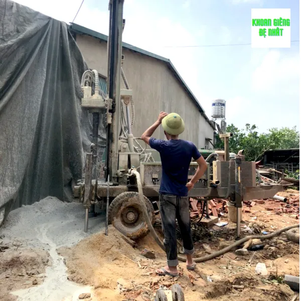 Một số lưu ý khi khoan giếng