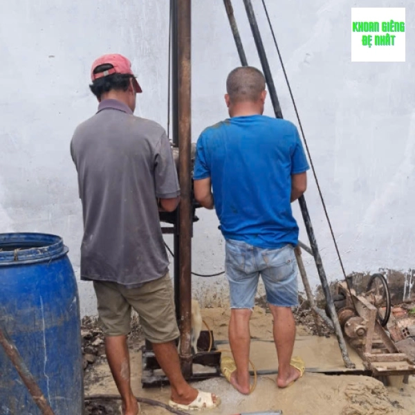 Khoan giếng ở Huyện Củ Chi nơi có điều kiện địa chất và nguồn nước ngầm phong phú