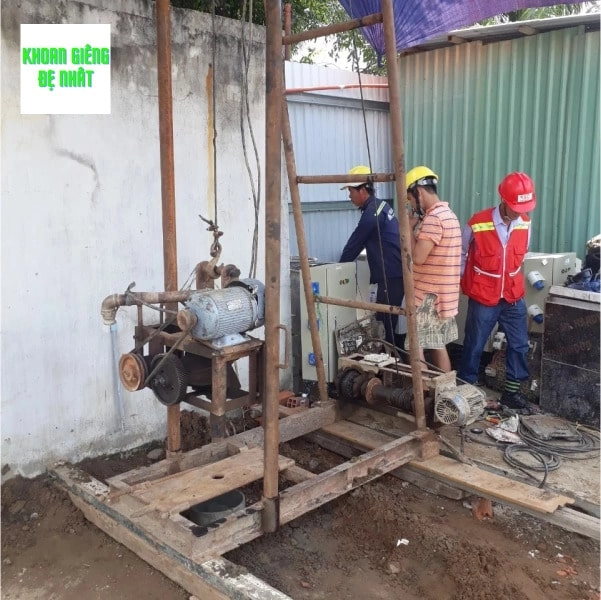 Khoan định hướng mạch nước ngầm cho giếng