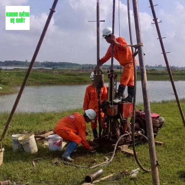 Dịch vụ khoan giếng uy tín tại Mỹ Hạnh Nam