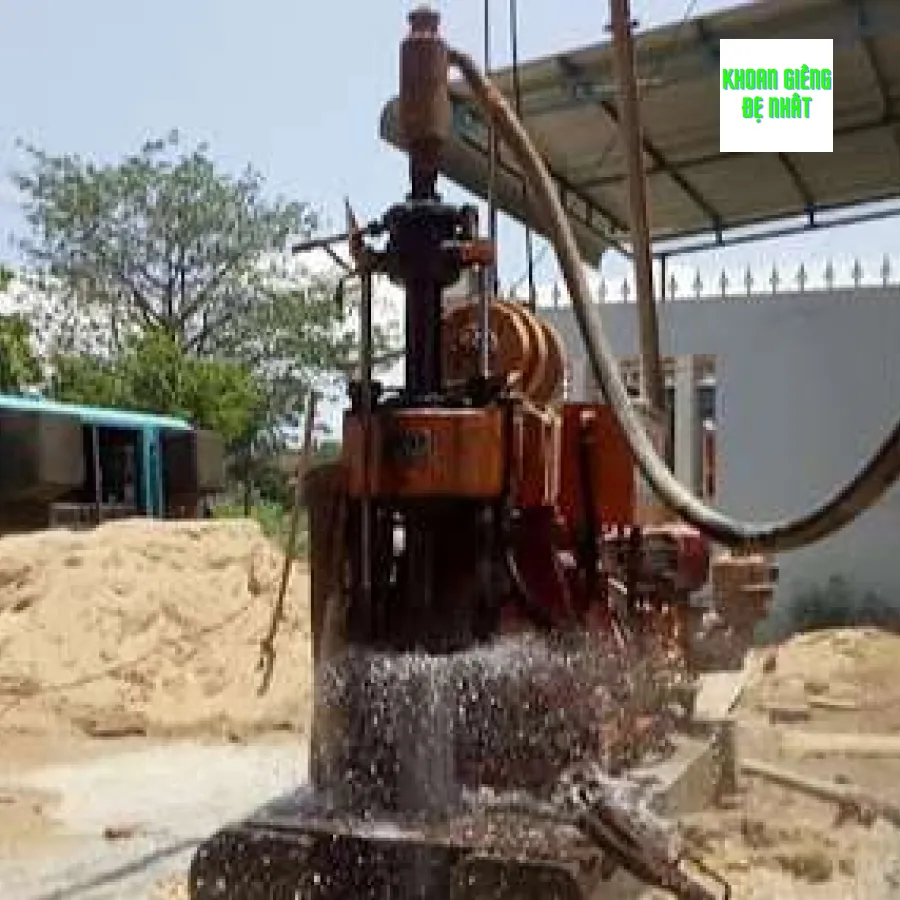 Khoan giếng hạ mực nước ngầm quận Bình Thạnh