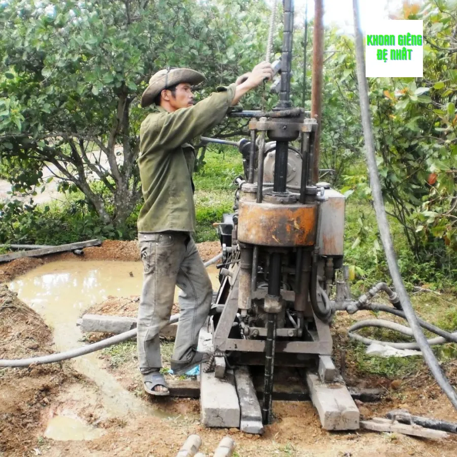 Hướng dẫn sử dụng giếng nước mới khoan