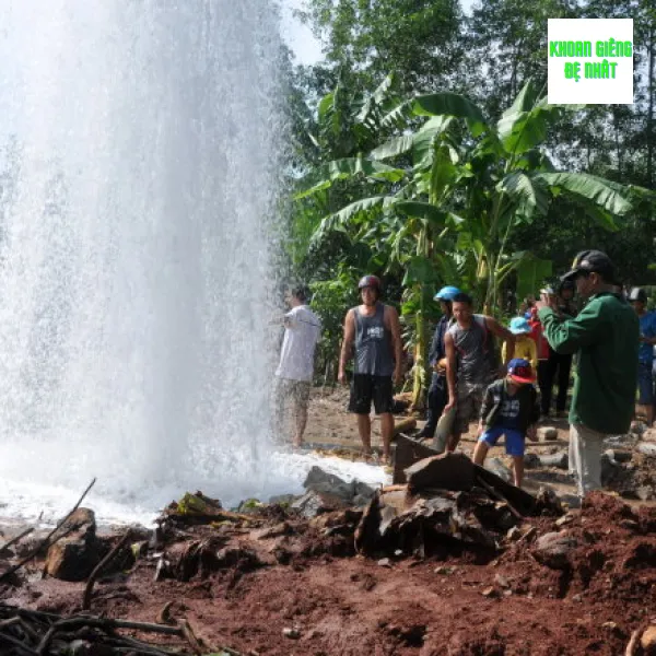 Một số lưu ý khi sử dụng giếng mới khoan
