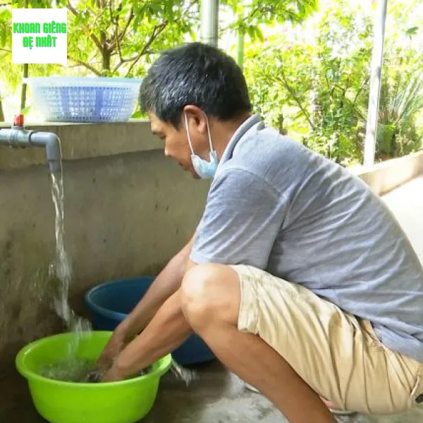Nước giếng khoan và sức khỏe