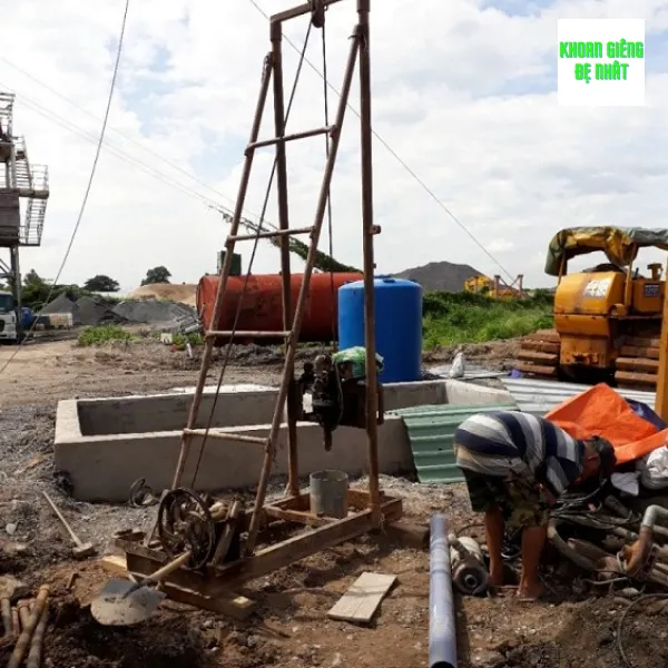 khoan giếng tại Thuận An