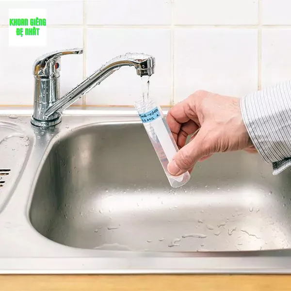 lưu ý khi kiểm tra chất lượng nước giếng khoan
