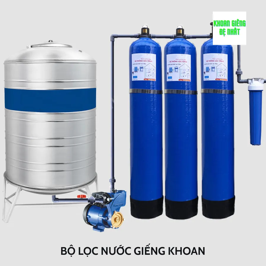  Chuẩn bị máy lọc nước 
