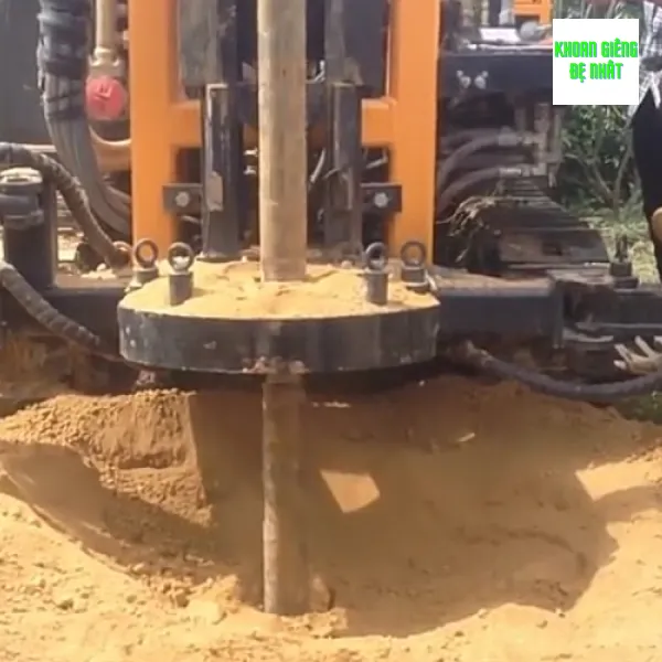 xác định vị trí khoan giếng