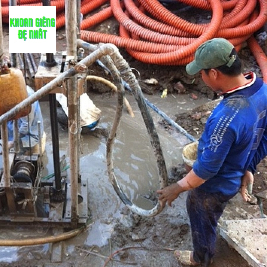 Dịch vụ hạ mực nước ngầm của giếng khoan ở Thủ Đức