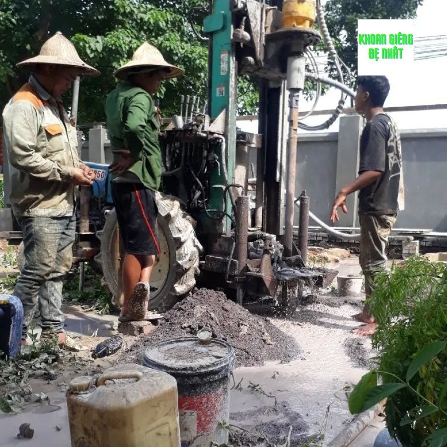 Các sản phẩm giếng khoan gia đình tại Bình Dương