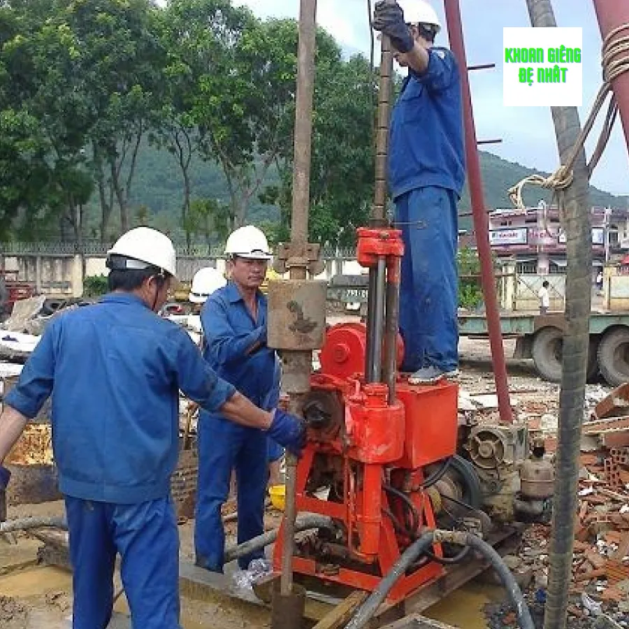 Công ty khoan giếng ở Long An uy tín, có giá rẻ