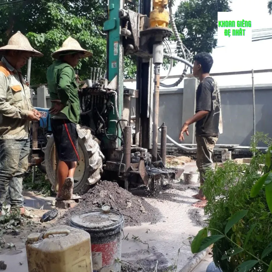 Dịch vụ khoan giếng Phú Nhuận mà Công Ty Đệ Nhất cung cấp