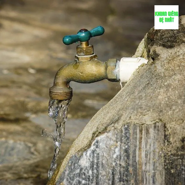 sửa giếng khoan bị hụt nước do van một chiều bị hỏng