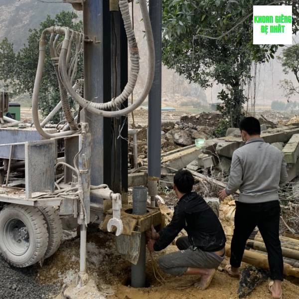 bảng giá khoan giếng