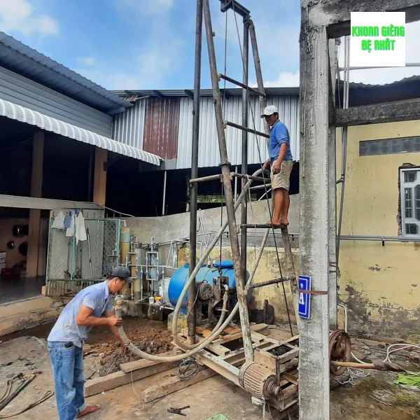 Cách chăm sóc giếng mới khoan trong quá trình sử dụng