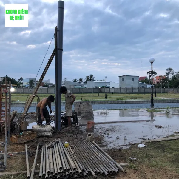 khoan giếng tại Thuận An
