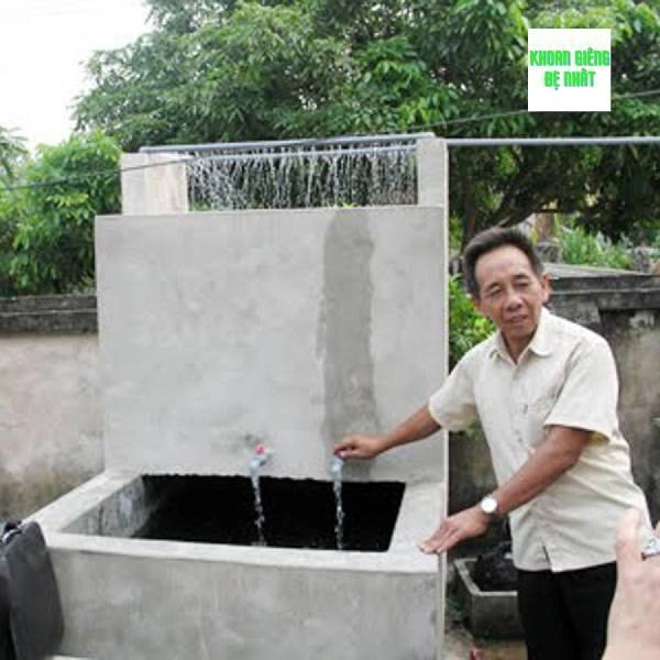 Lý do cần xây bể lọc nước giếng khoan gia đình