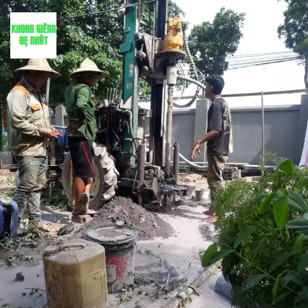 Dịch vụ khoan giếng thăm dò đất