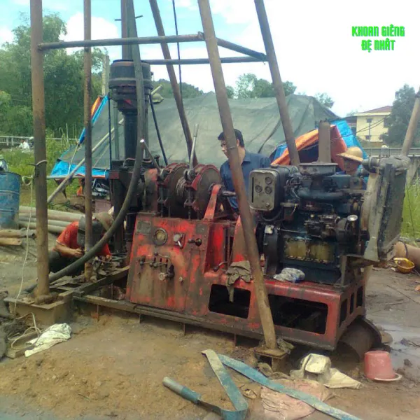 khoan giếng tại Thuận An