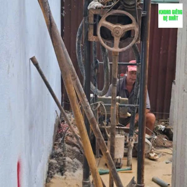 Dịch vụ khoan giếng nước sạch trọn gói có chính sách bảo hành tốt