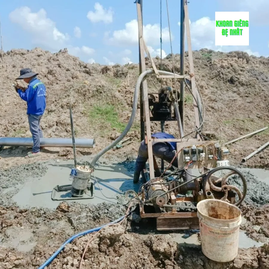 Công ty cung cấp dịch vụ khoan giếng Nhà Bè uy tín