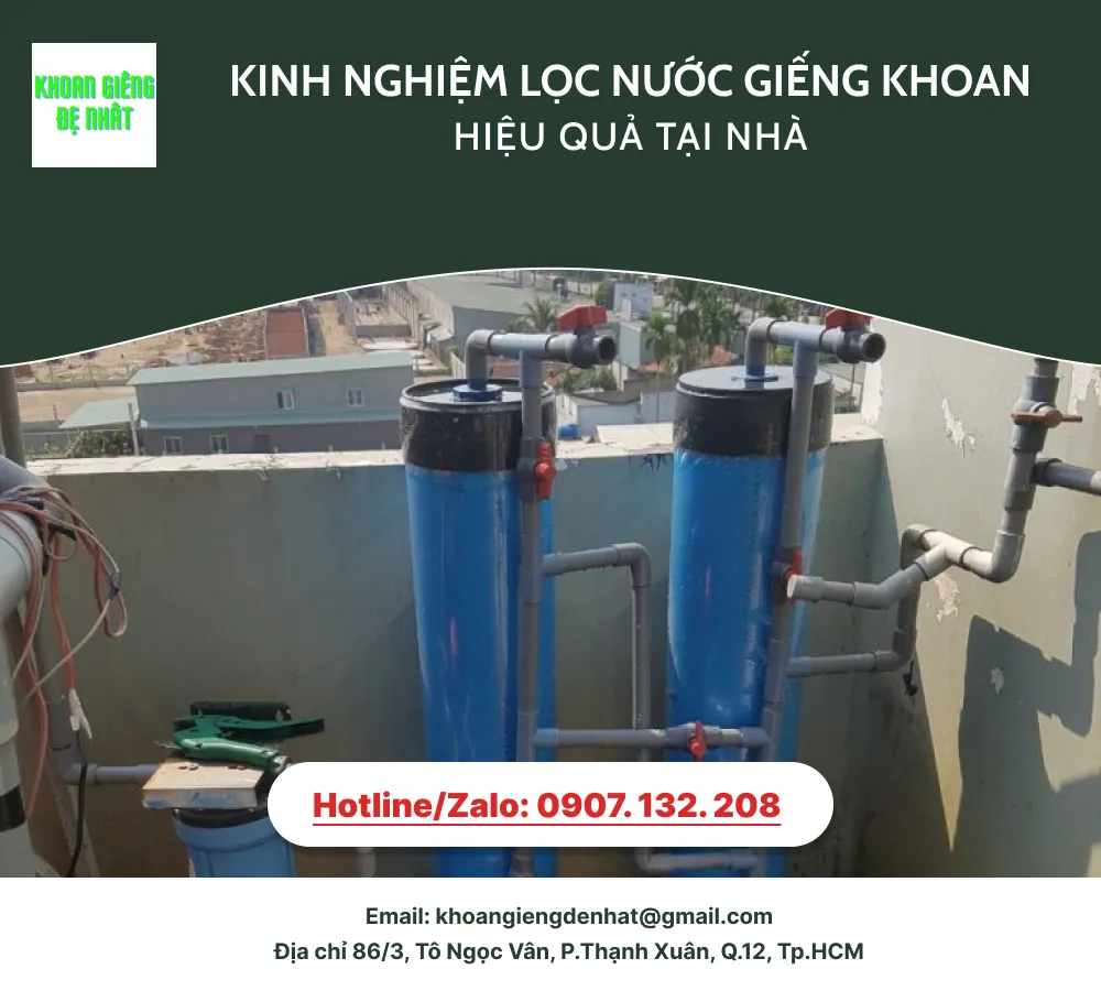 lọc nước giếng khoan