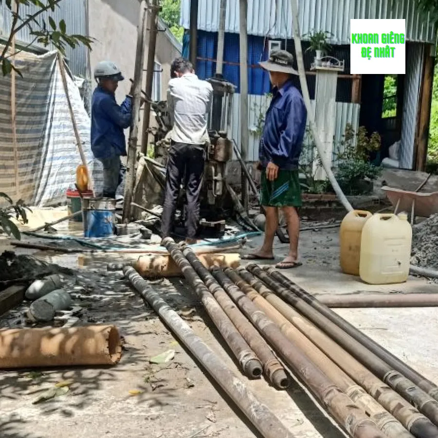 Quy trình Khoan Giếng Tại Quận 2