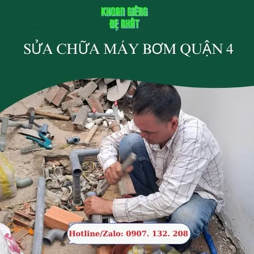 Dịch Vụ Sửa Chữa Máy Bơm Tại Quận 4