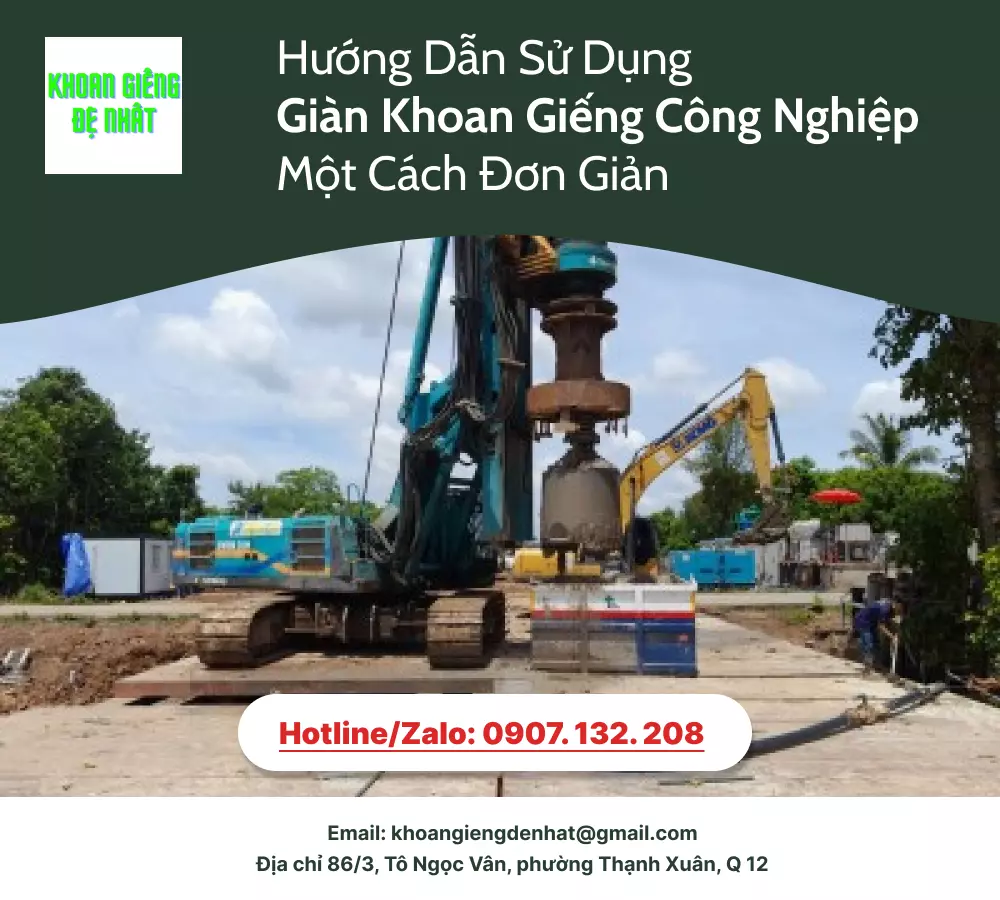 DỊCH VỤ KHOAN GIẾNG CÔNG NGHỆ CAO TẠI NHƠN TRẠCH ĐỒNG NAI