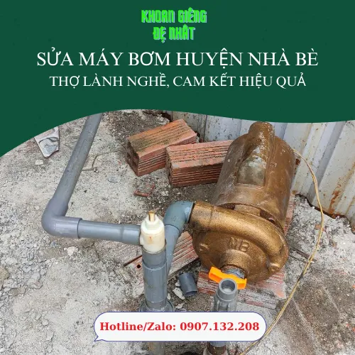 Sửa Máy Bơm Huyện Nhà Bè – Thợ Lành Nghề, Cam Kết Hiệu Quả