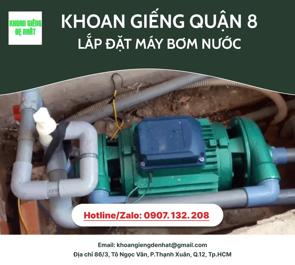DỊCH VỤ KHOAN GIẾNG QUẬN 8