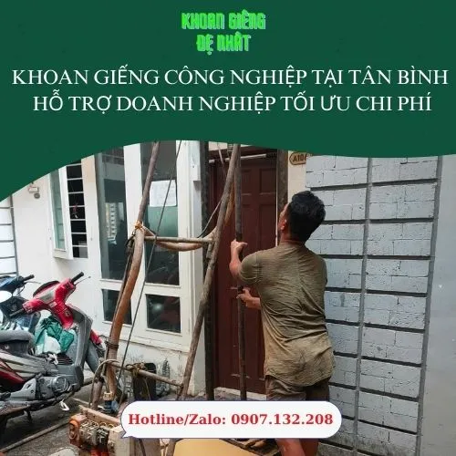 Khoan giếng công nghiệp Bình Thạnh – Đáp ứng tiêu chuẩn kỹ thuật cao