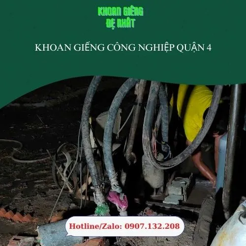 Khoan Giếng Công Nghiệp Quận 4